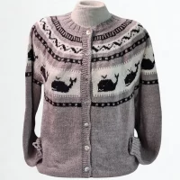 Suéter unisex lana de alpaca