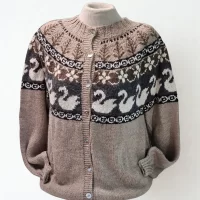 Suéter unisex de alpaca