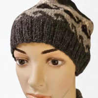 Gorro de alpaca unisex