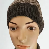 Gorro de alpaca unisex