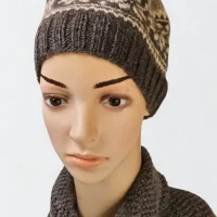 Gorro de alpaca unisex