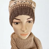 Gorro de alpaca unisex