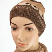 Gorro de alpaca unisex