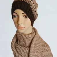 Gorro de alpaca unisex