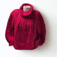 Suéter unisex lana de alpaca