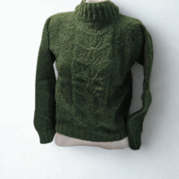Suéter unisex lana de alpaca